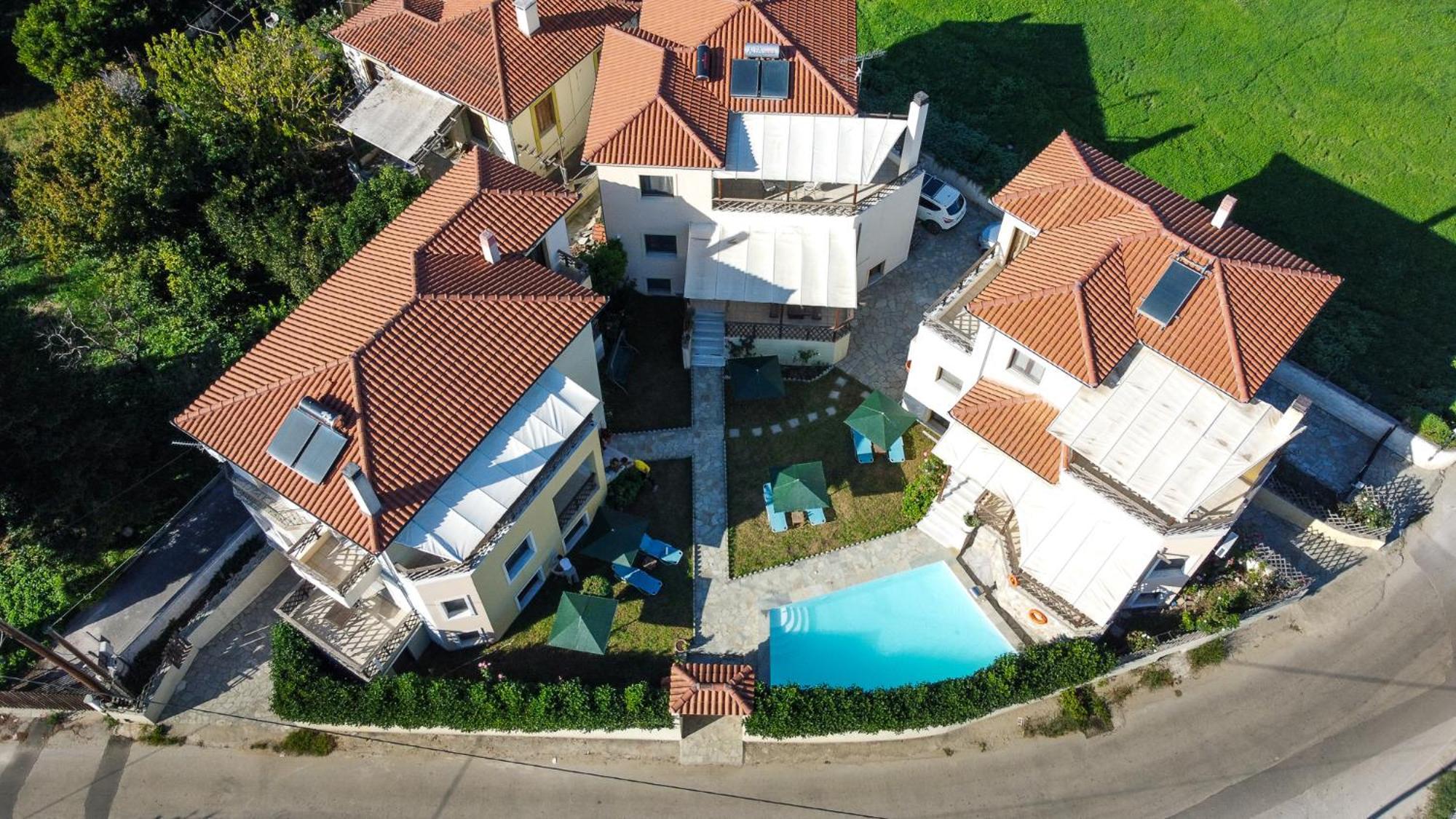 Villa Eridos Káto Lekhónia Exterior foto